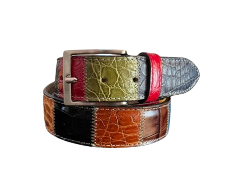 Crocodile Belt for Men cm 4