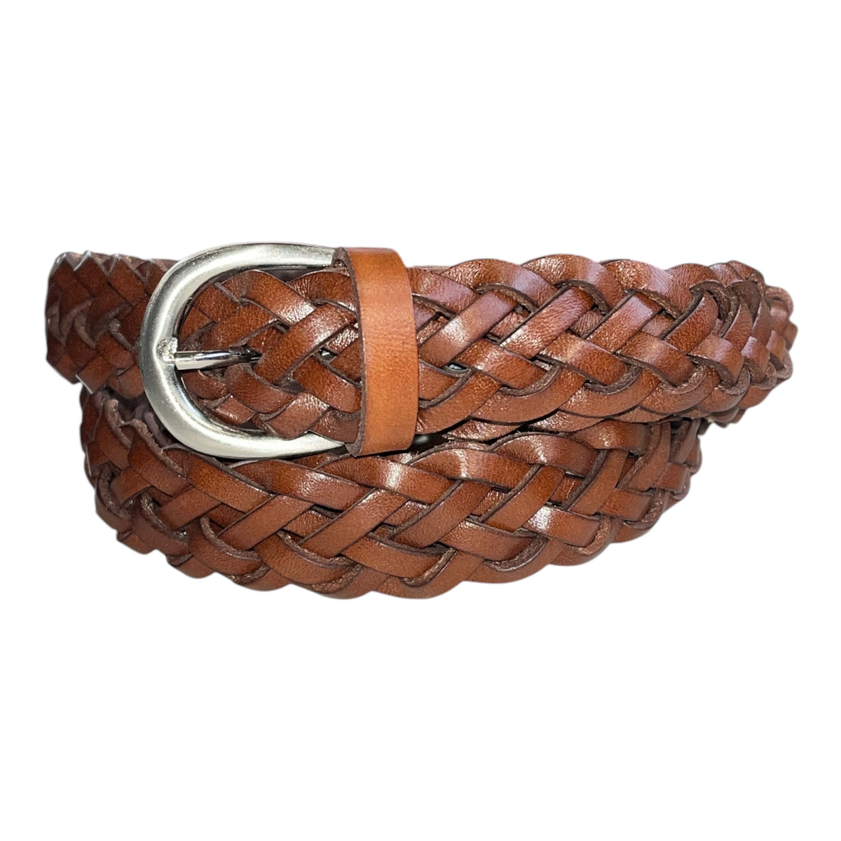 Man and Woman Hand Woven Belt Spiga Model 2.5 cm