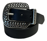 Woman Leather Belt Pistoia model 3.5 cm