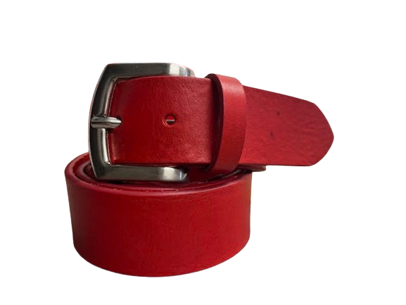 Men's Leather Belt Classic Model 4 cm