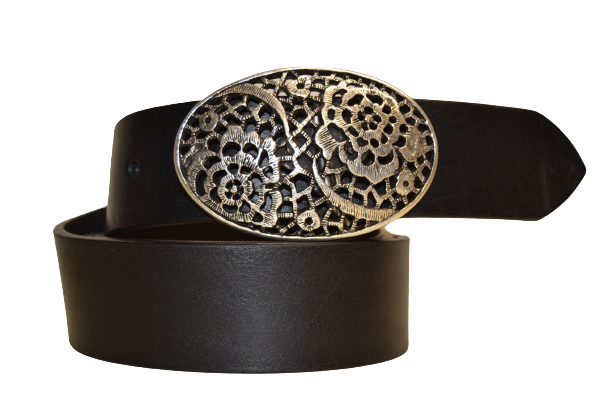 Woman Leather Belt Castellina Model 4 cm